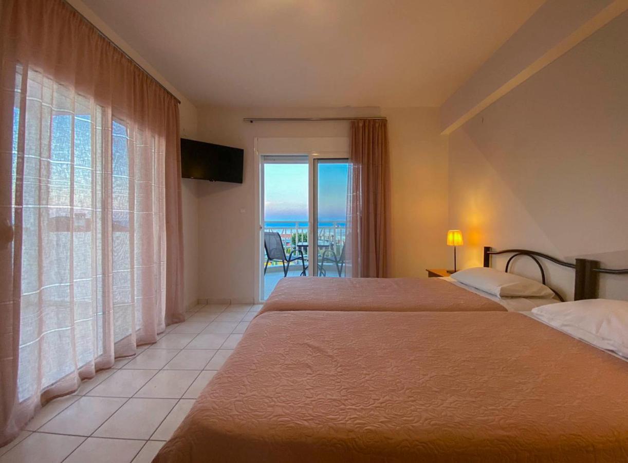 Properstay 107 - Villa Sea View Polychrono Bagian luar foto
