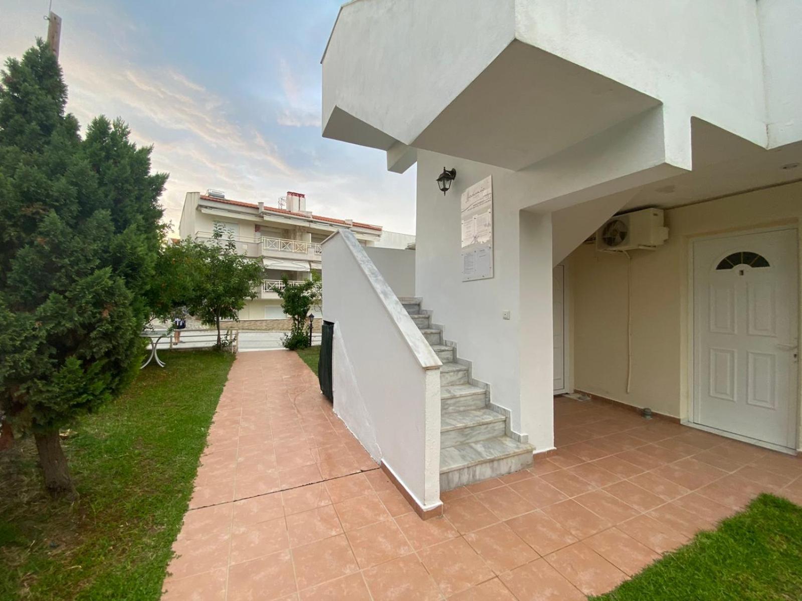 Properstay 107 - Villa Sea View Polychrono Bagian luar foto