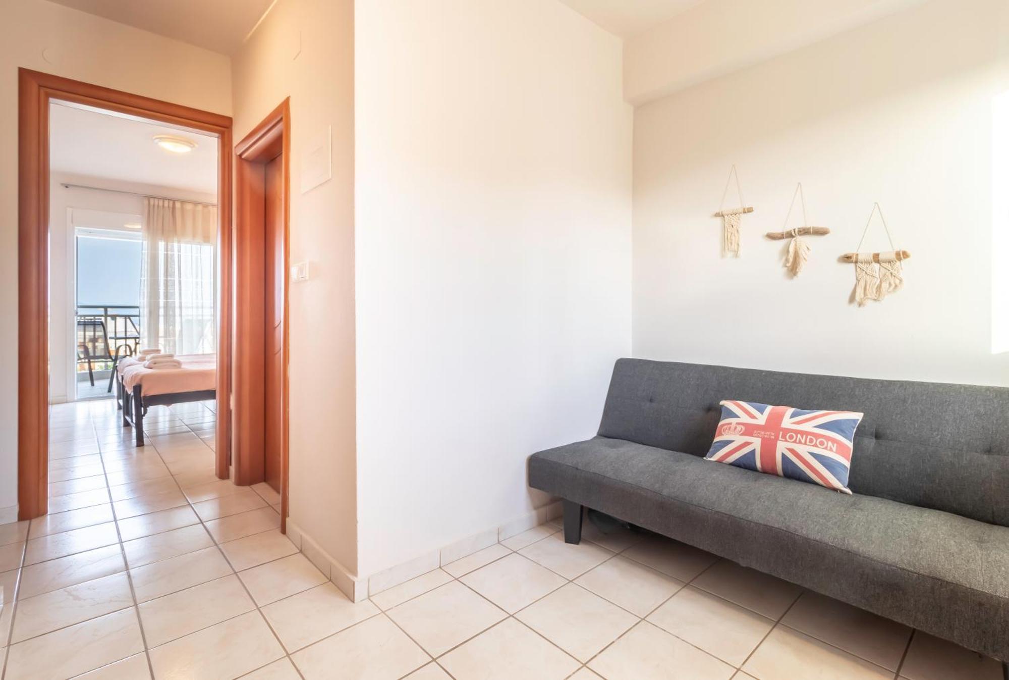 Properstay 107 - Villa Sea View Polychrono Bagian luar foto