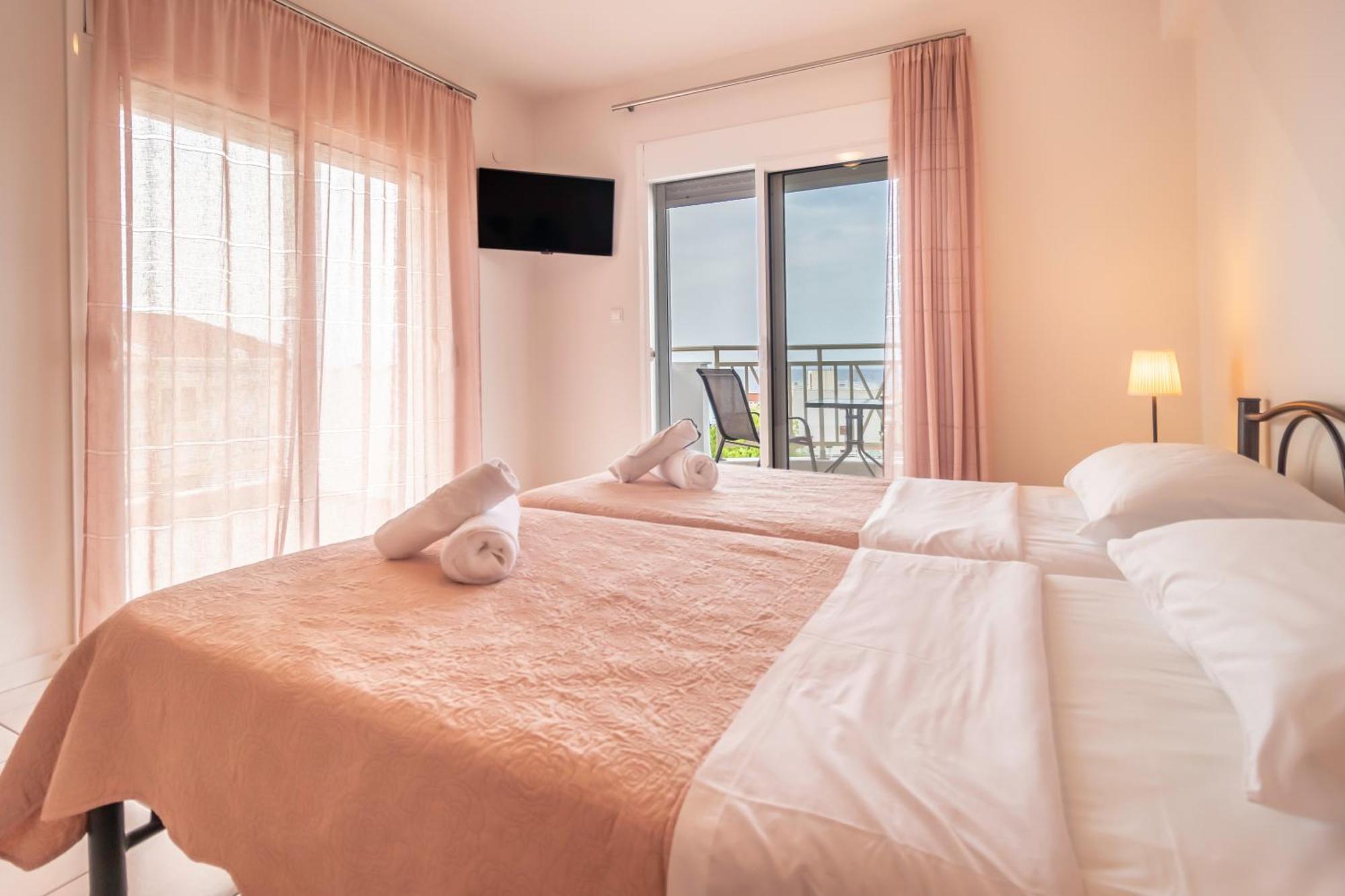 Properstay 107 - Villa Sea View Polychrono Bagian luar foto